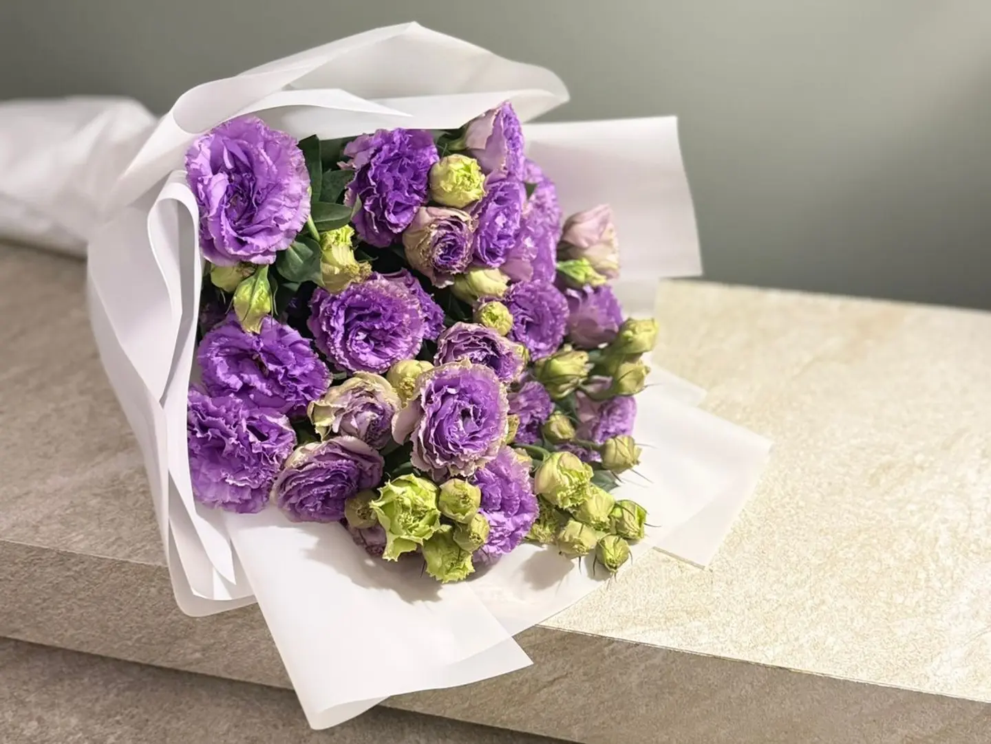 Beautifull Purple Eustoma