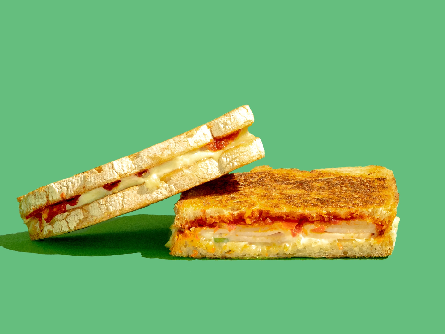 ساندوتش تيركي موزريلا