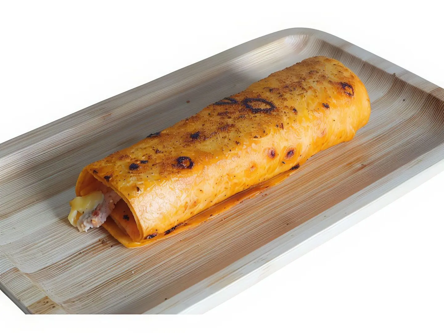 شاورما صغير خبز احمر جبن