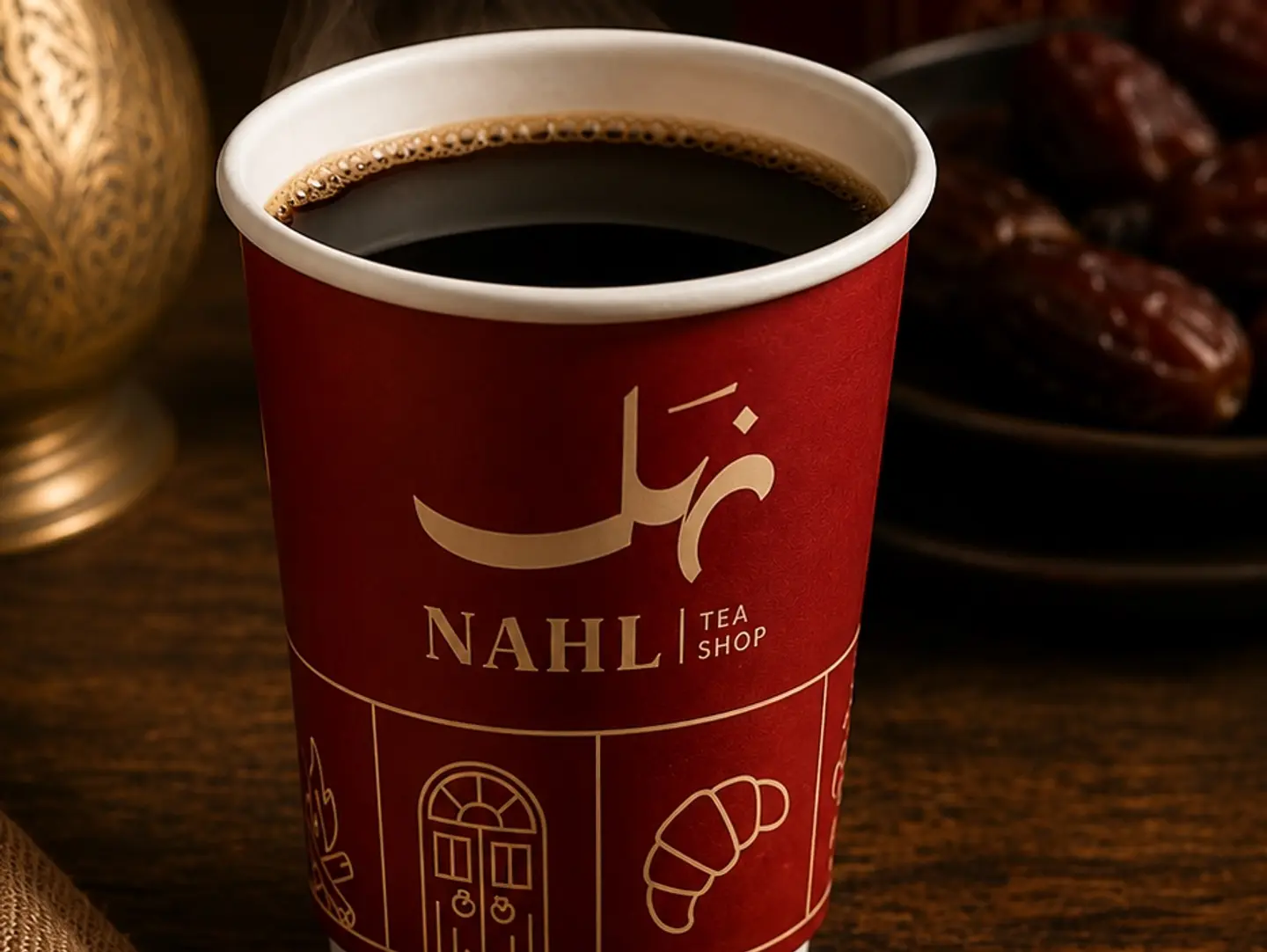 قهوة اليوم حار