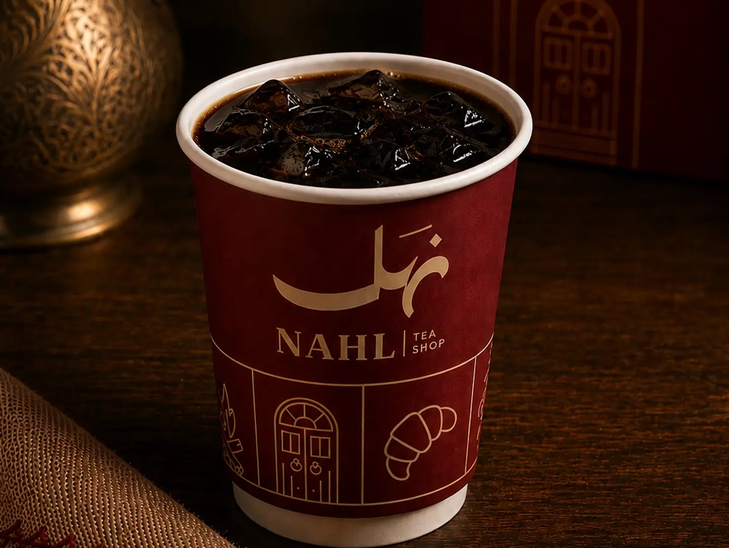 قهوة اليوم بارده