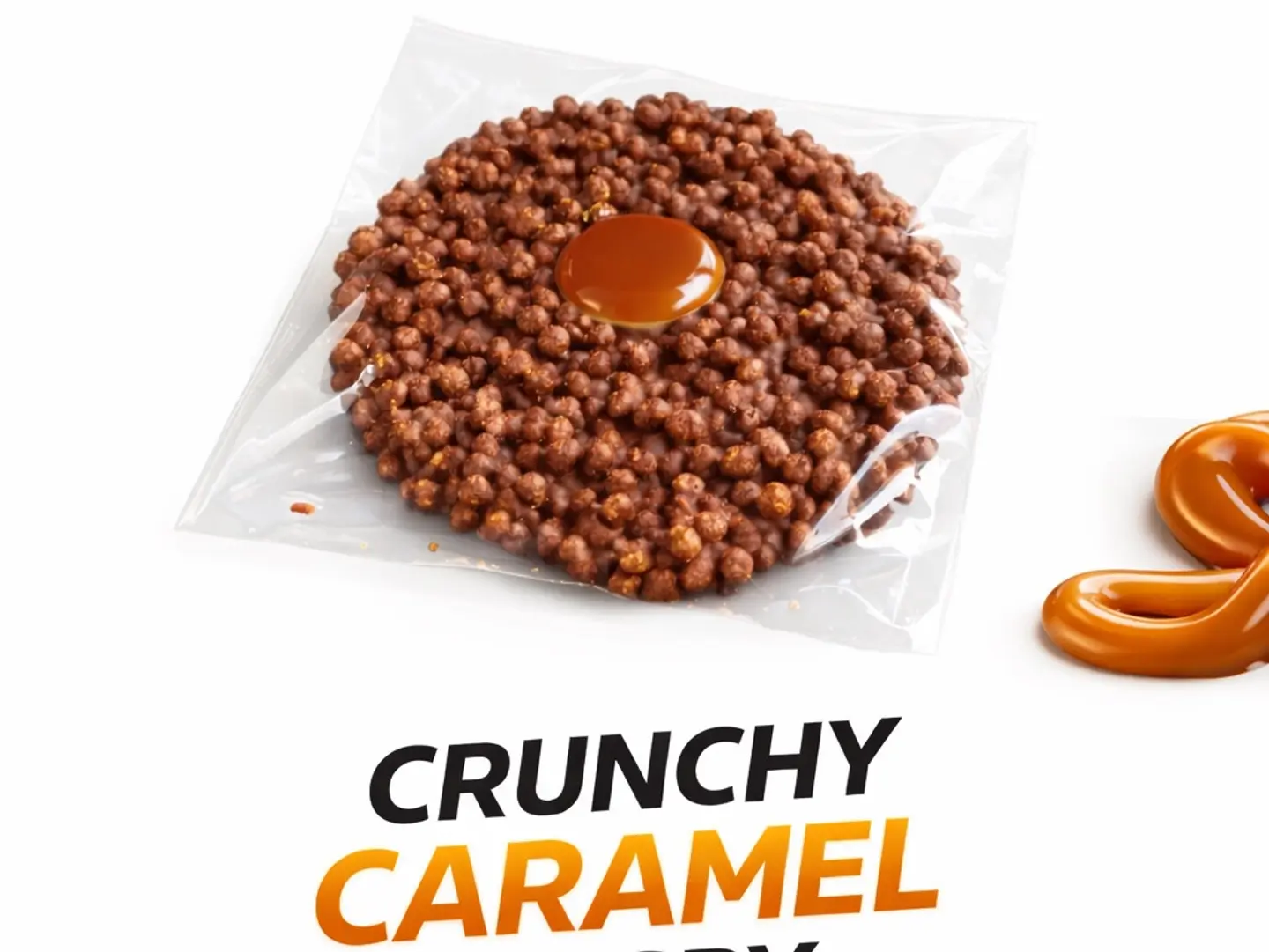 Crunchy Caramel Large Piece
