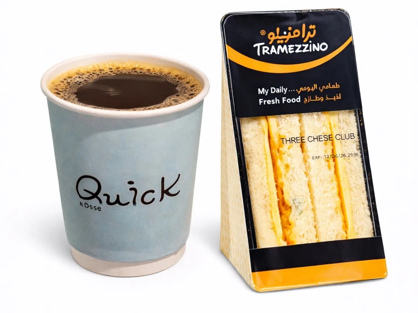 Today's Coffee With Any Type Of Club Sandwich, Specify In Notes