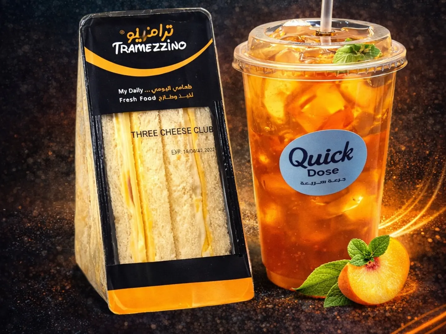 Any Type Of Mojito With Any Type Of Club Sandwich, Write It In The Notes