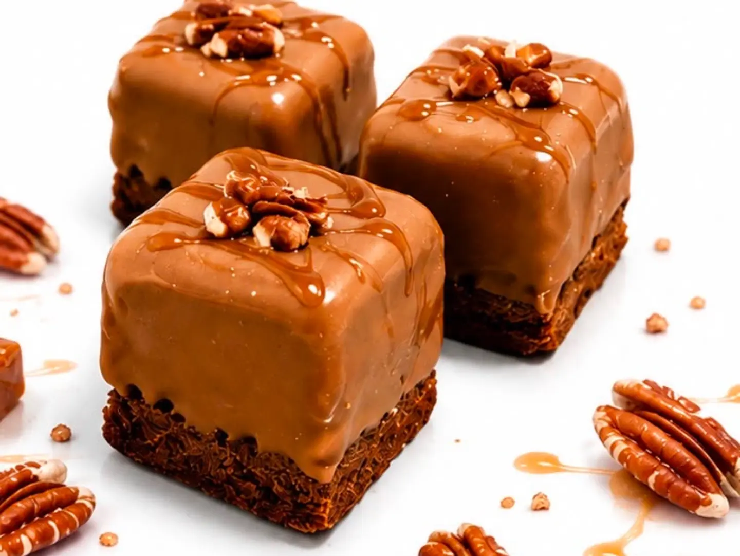 Three Piece Pecan Brownie