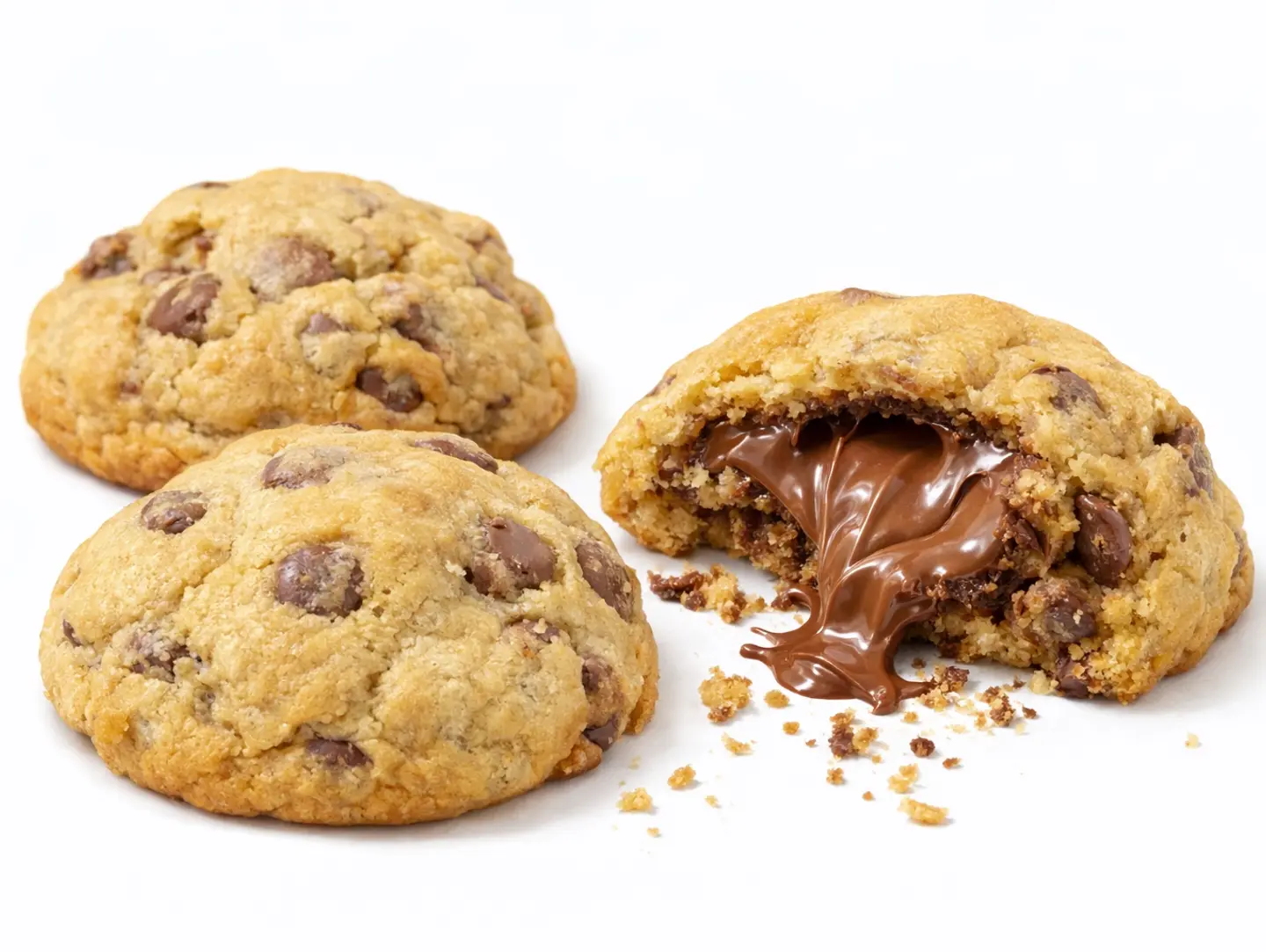 Nutella Filled Cookies