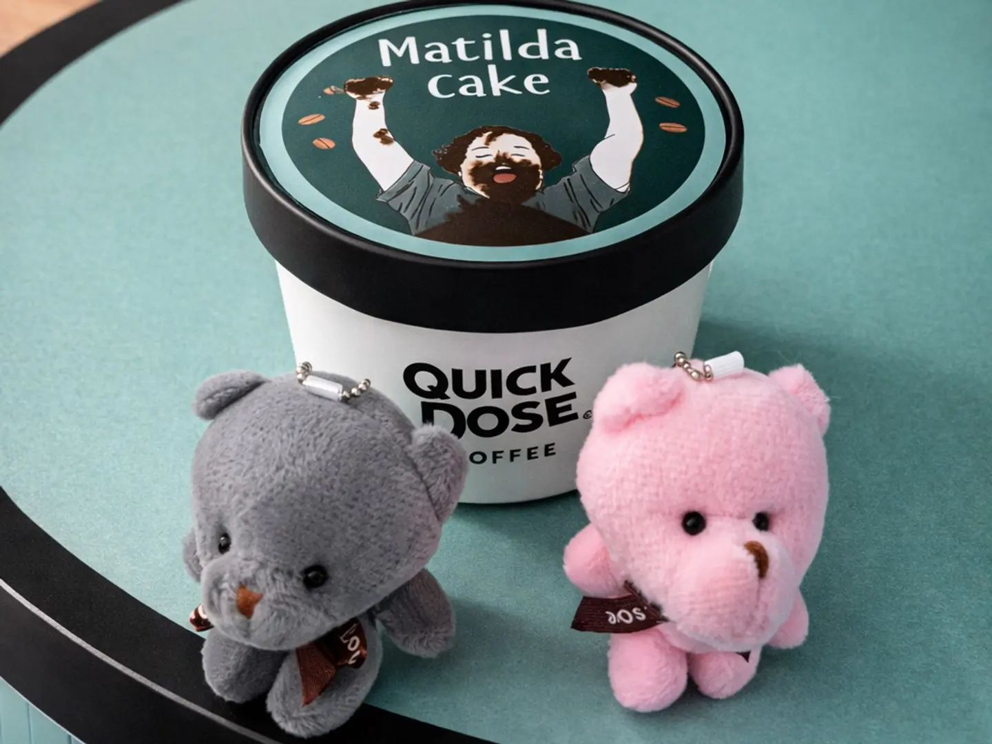 Matilda Chocolate Cake With Teddy Bear Gift