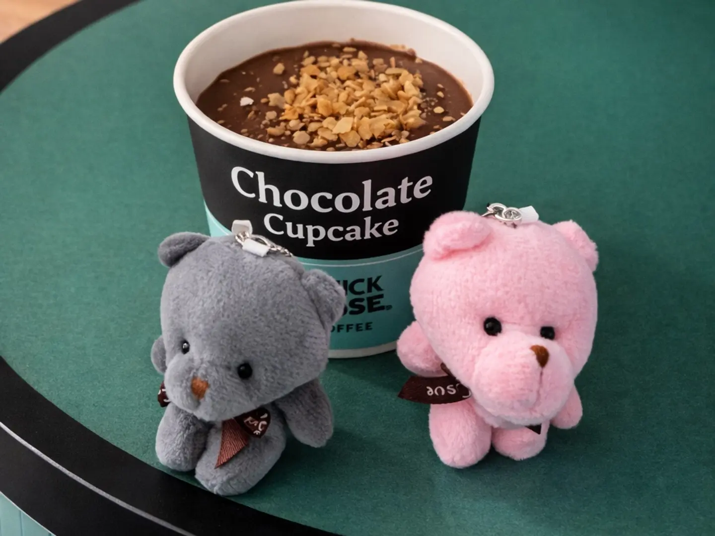 Chocolate Cupcake With A Teddy Bear Gift