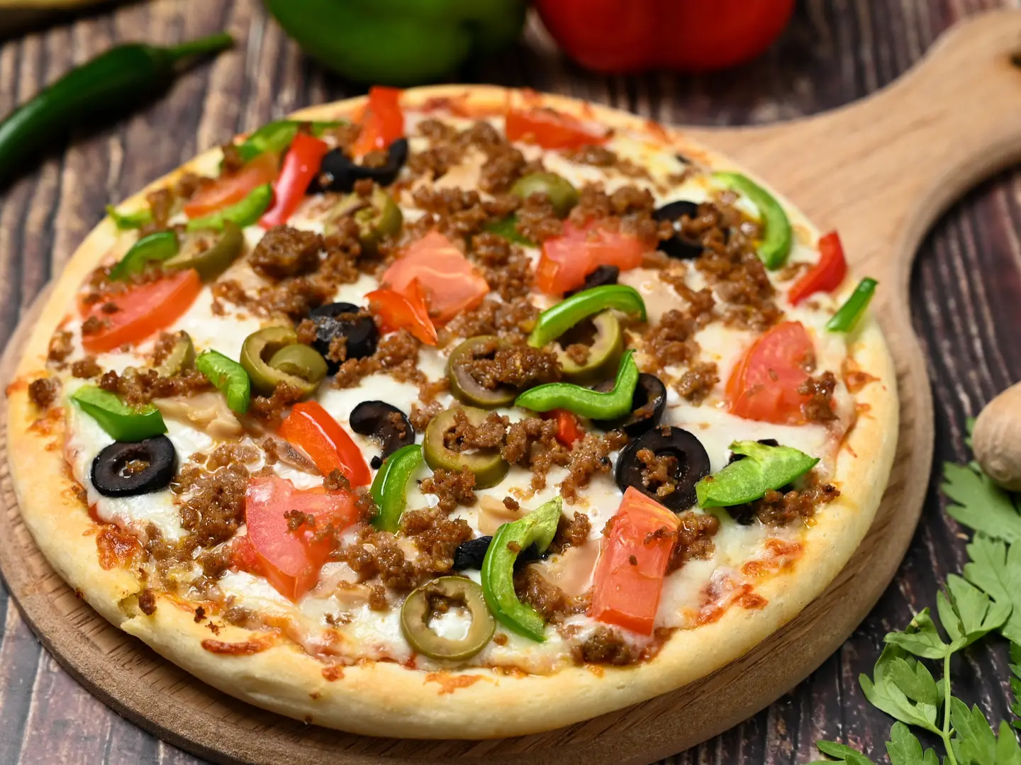 Small Meat Pizza