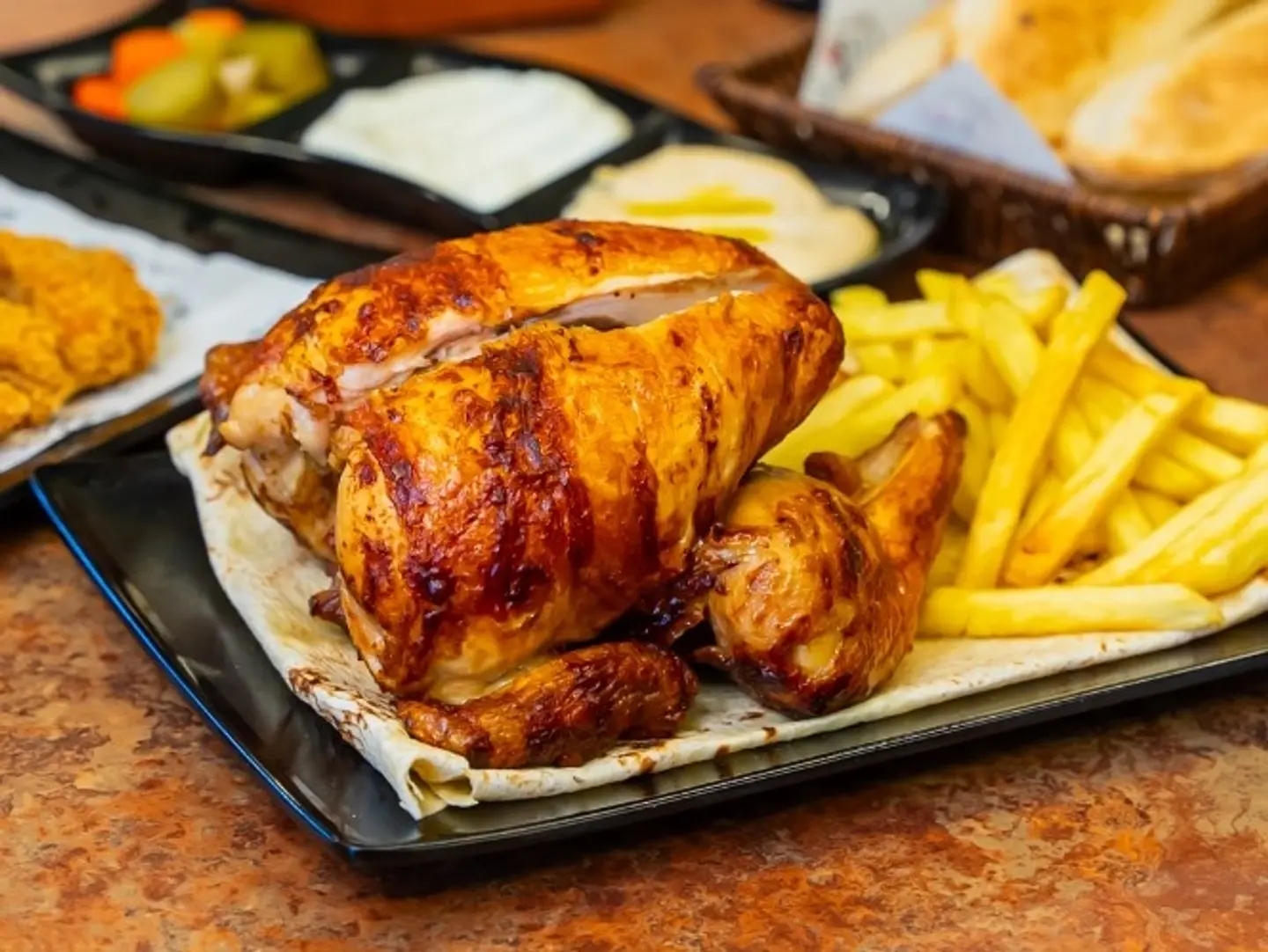 Half A Grilled Chicken