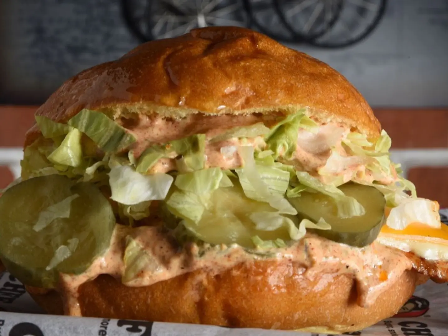 Grilled Chicken Burger