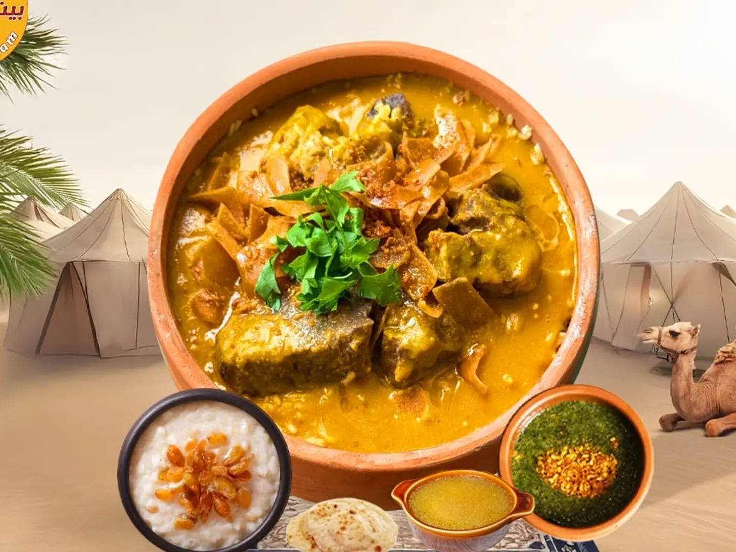 فتة عدس باللحمة