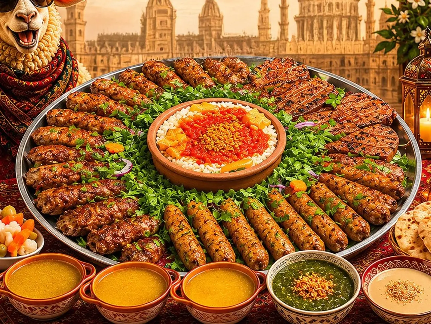 Eid Grill Tray