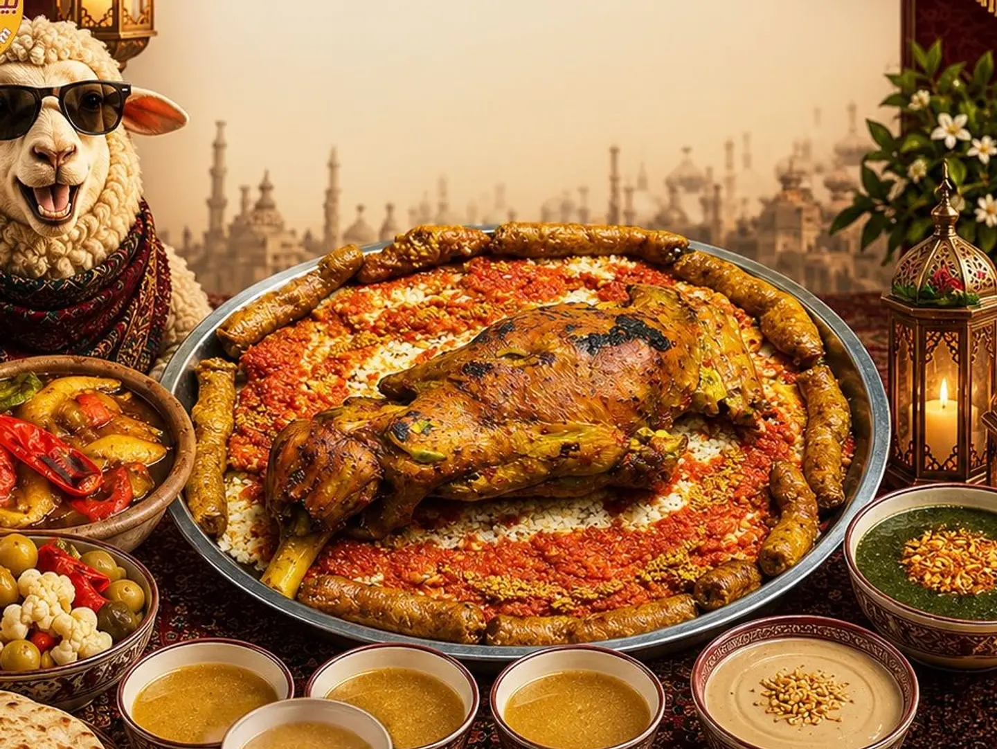 صينية الاضحية