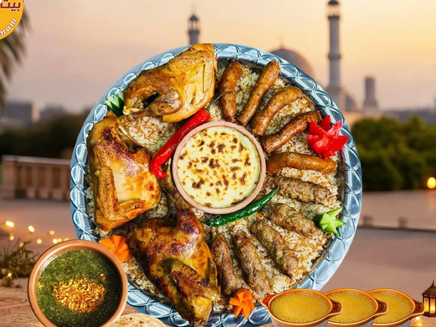 صينية الديوك البلدى