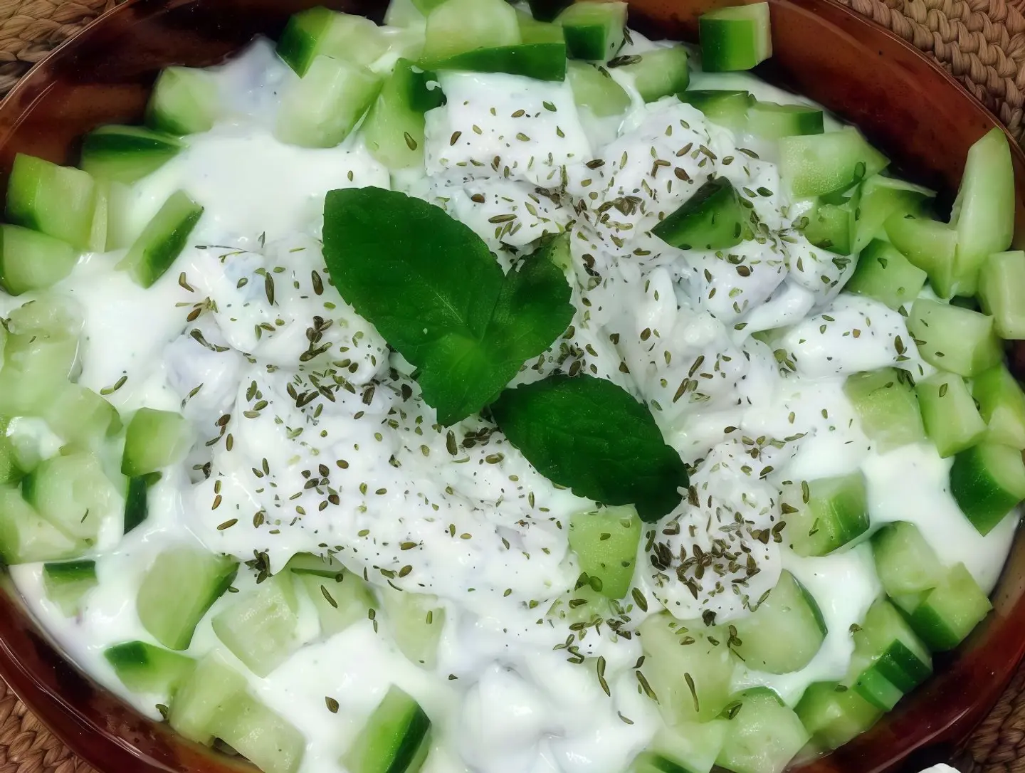 Yogurt And Cucumber Salad