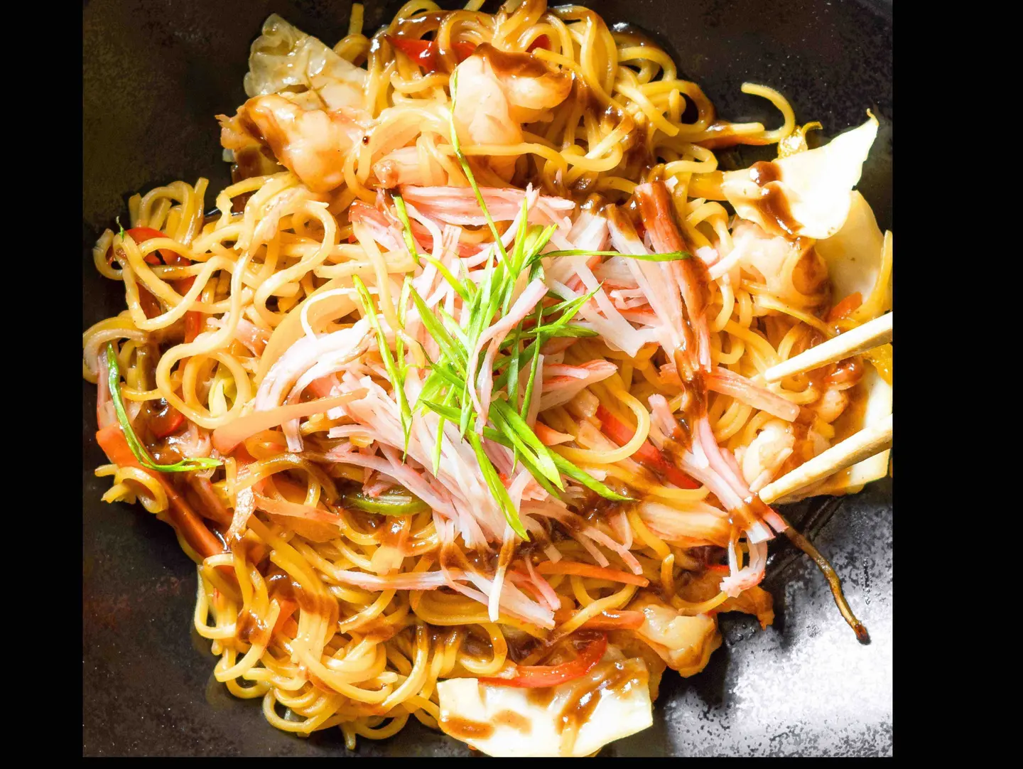 Chicken Yakisoba Noodles