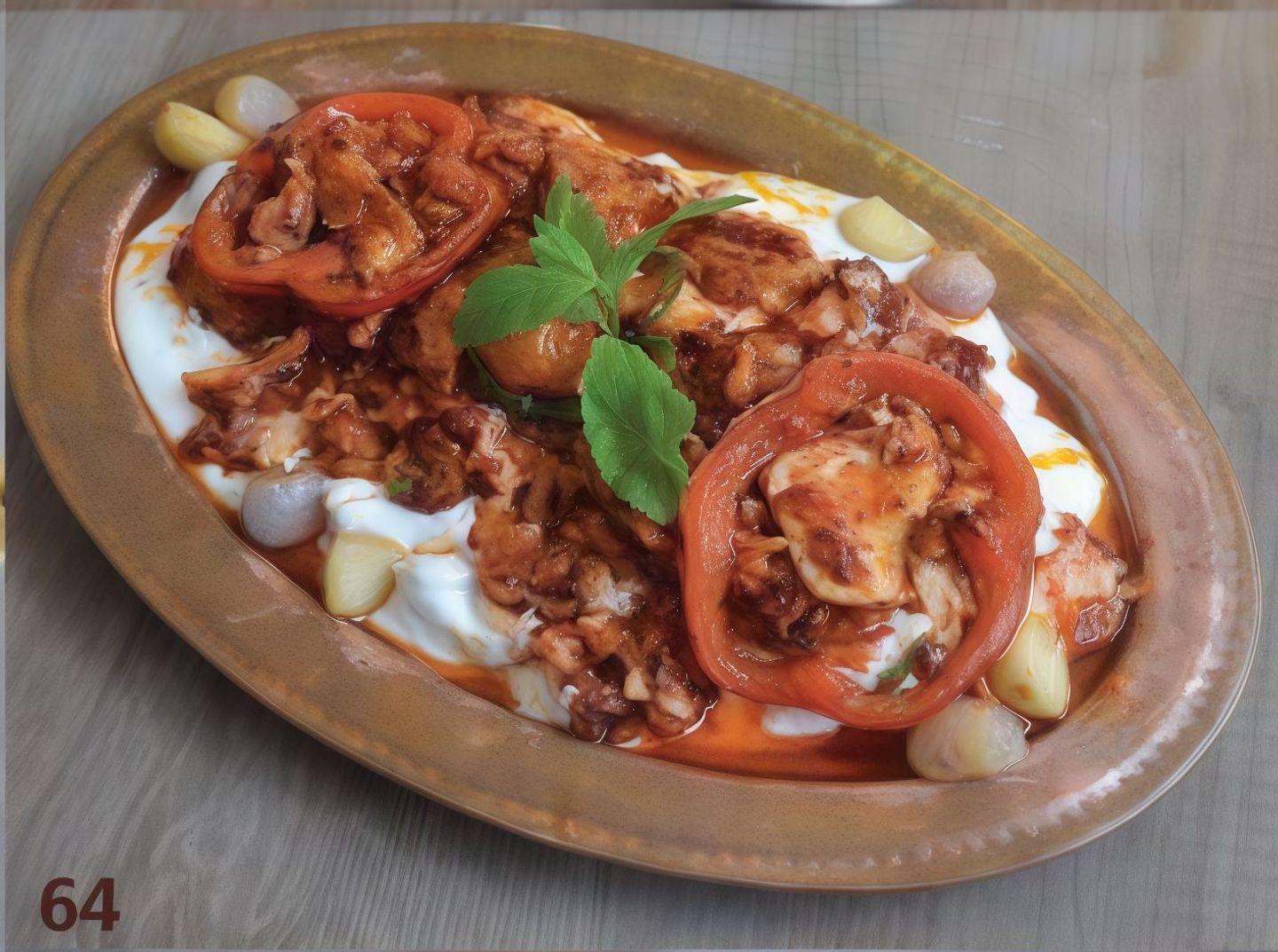 Special Iskander Chicken With Yogurt
