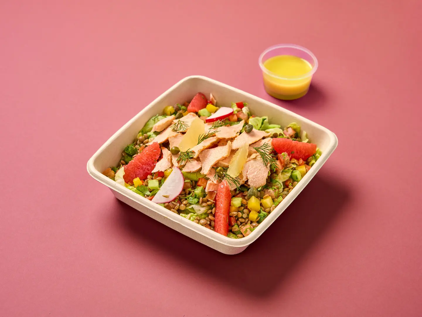 Big Salmon Grapefruit Salad