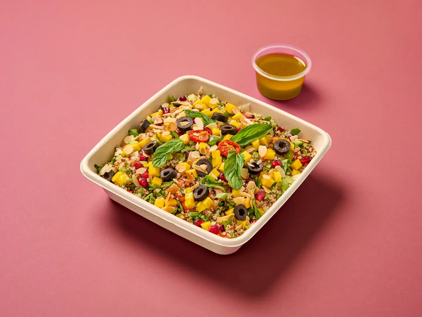 Big Mediterrnian Quinoa Salad