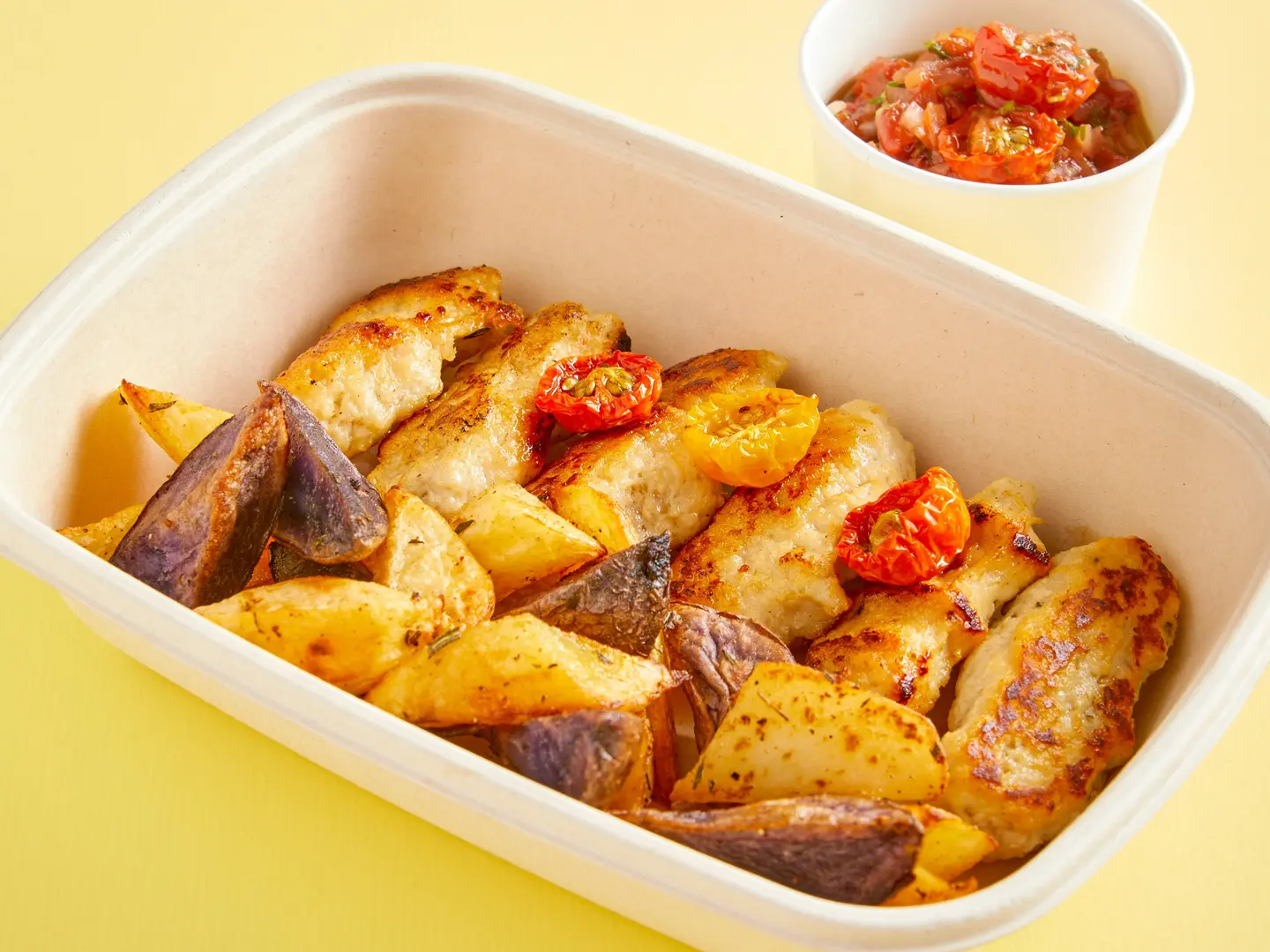 Chicken Kebab With Sauce