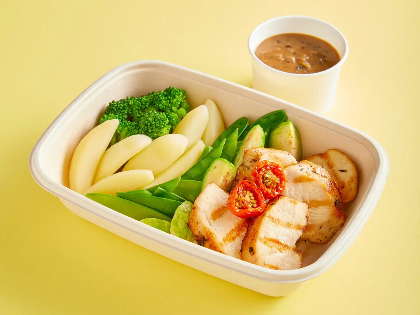 Grilled Chicken With Vegetables