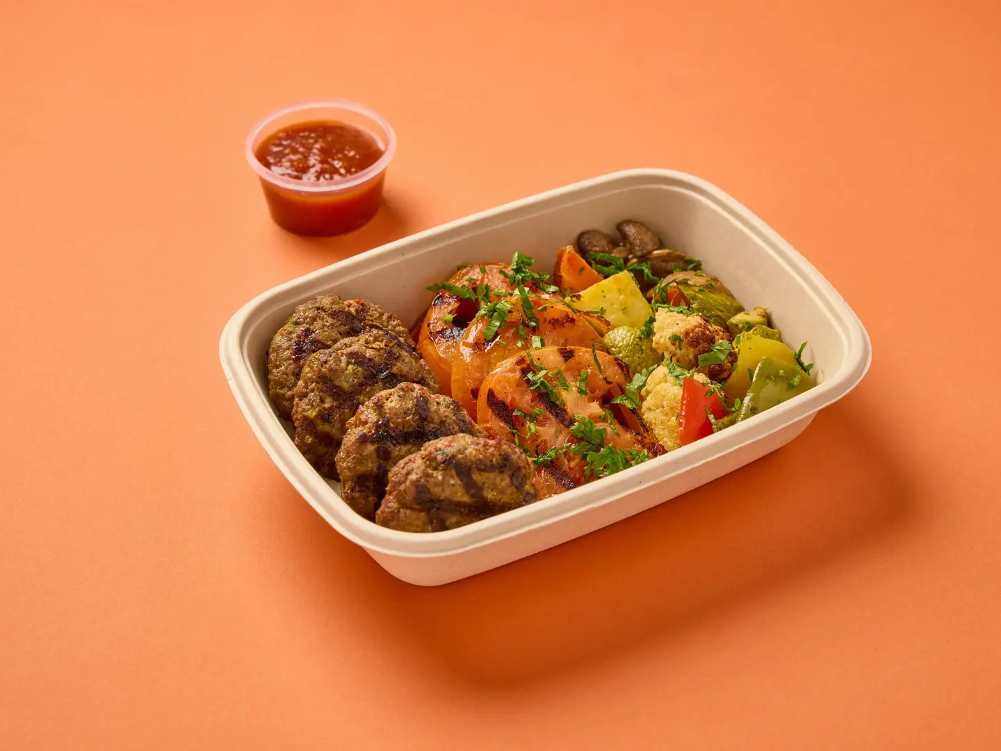 Kofta With Tomato Sauce
