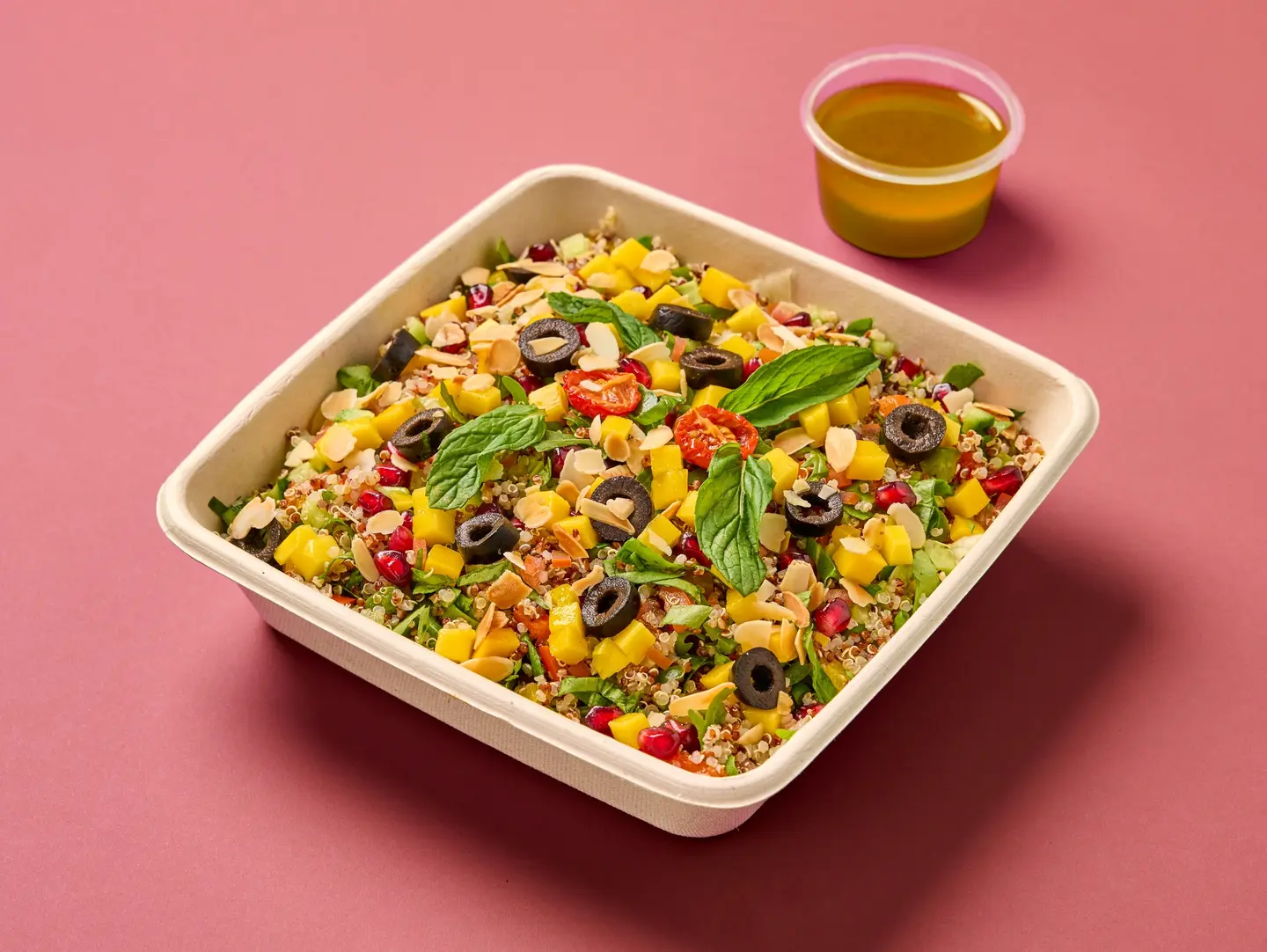 Big Mediterrnian Quinoa Salad