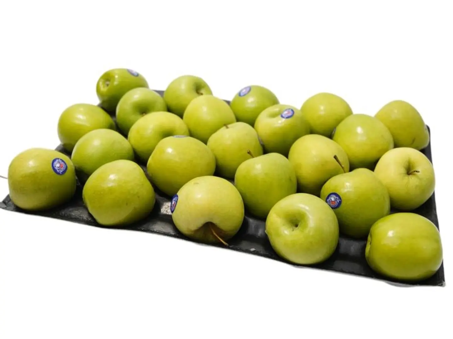 تفاح اخضر طبق