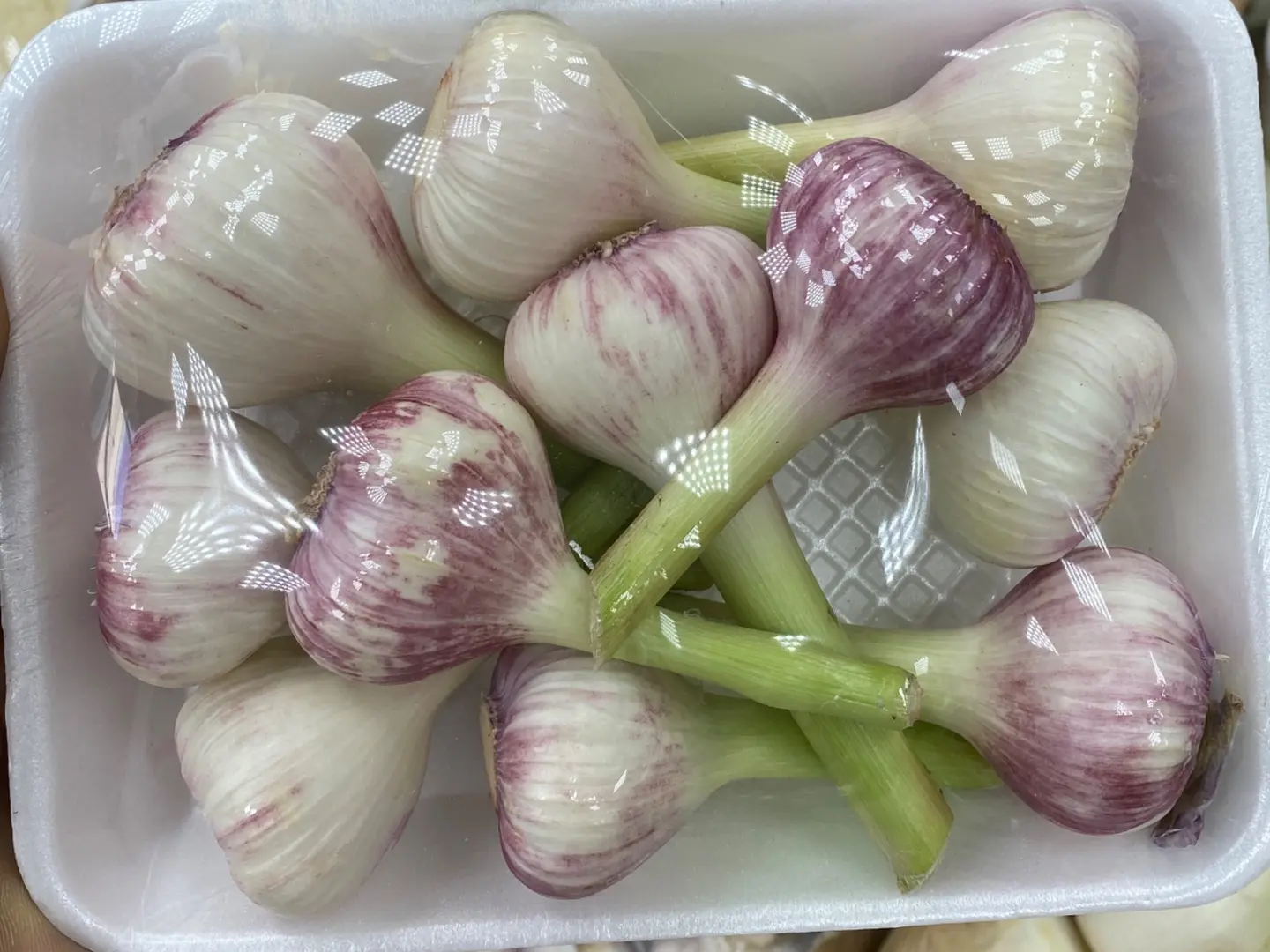 ثوم بلدي صحن