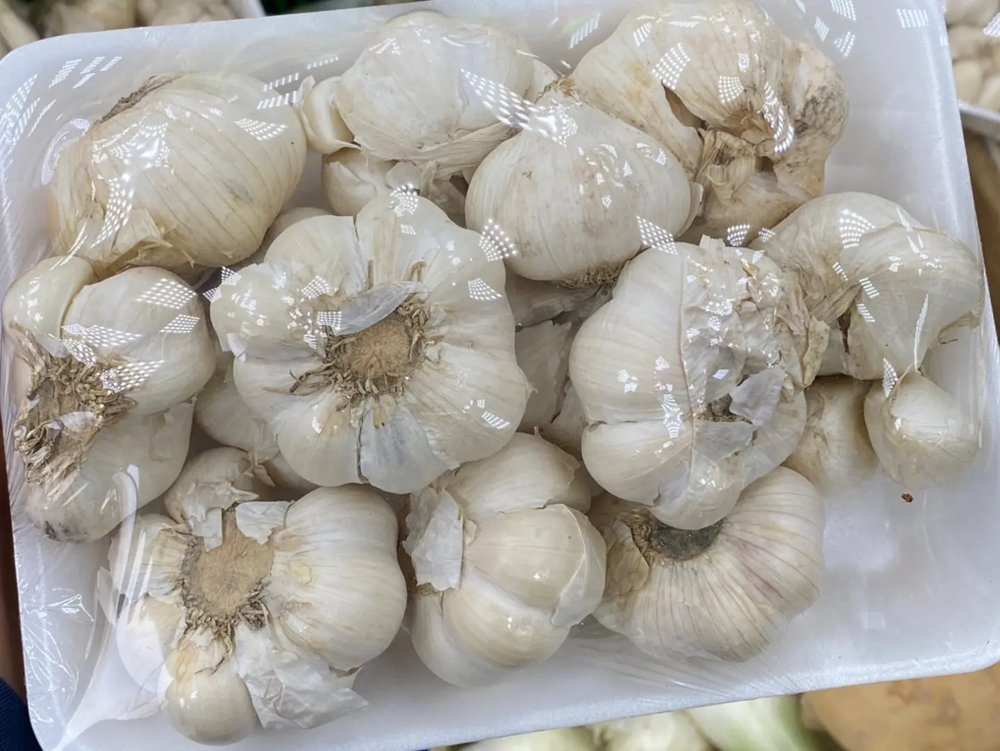 Indian Garlic Platter