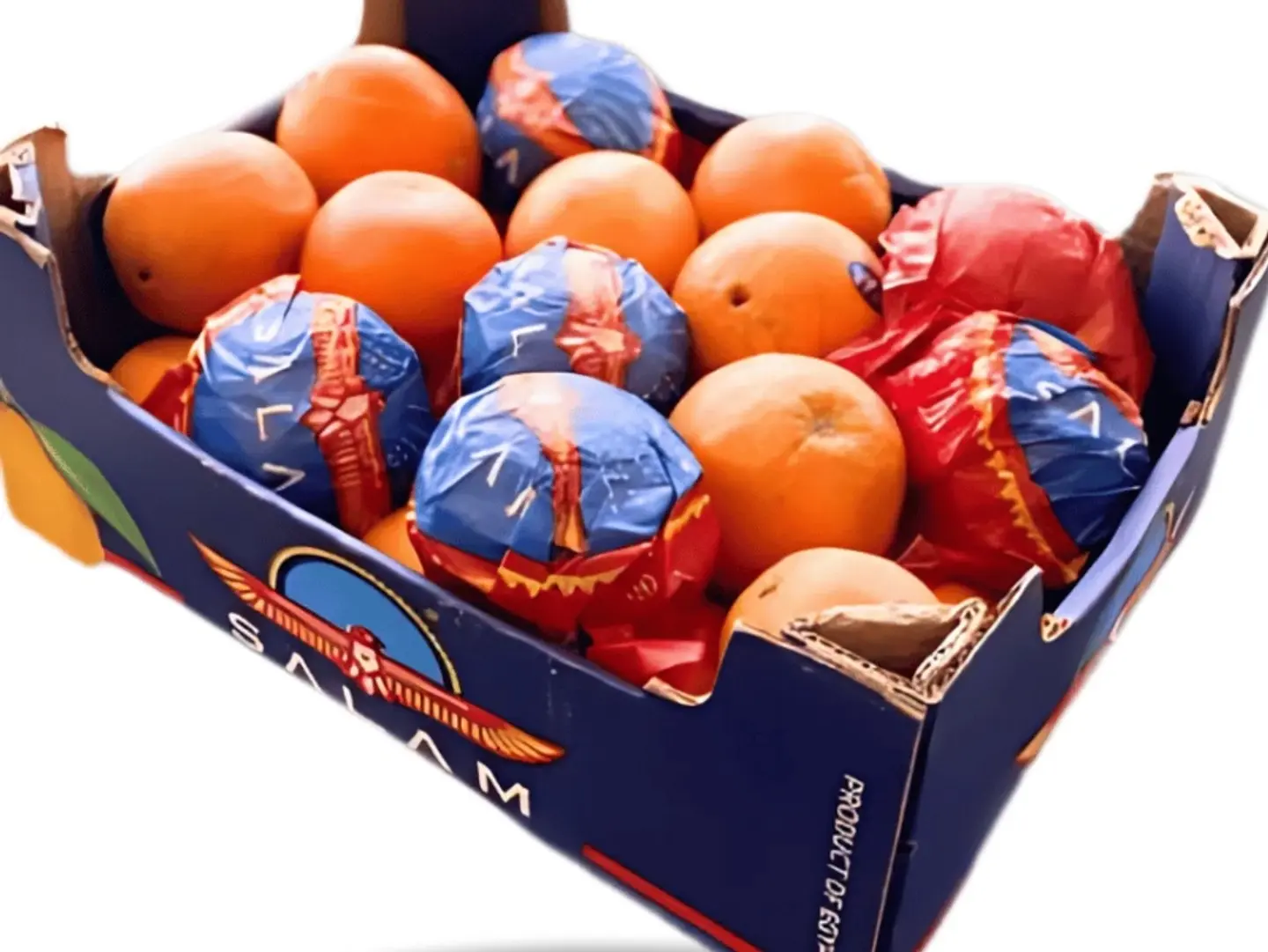 Freshly Squeezed And Eaten Orange Juice