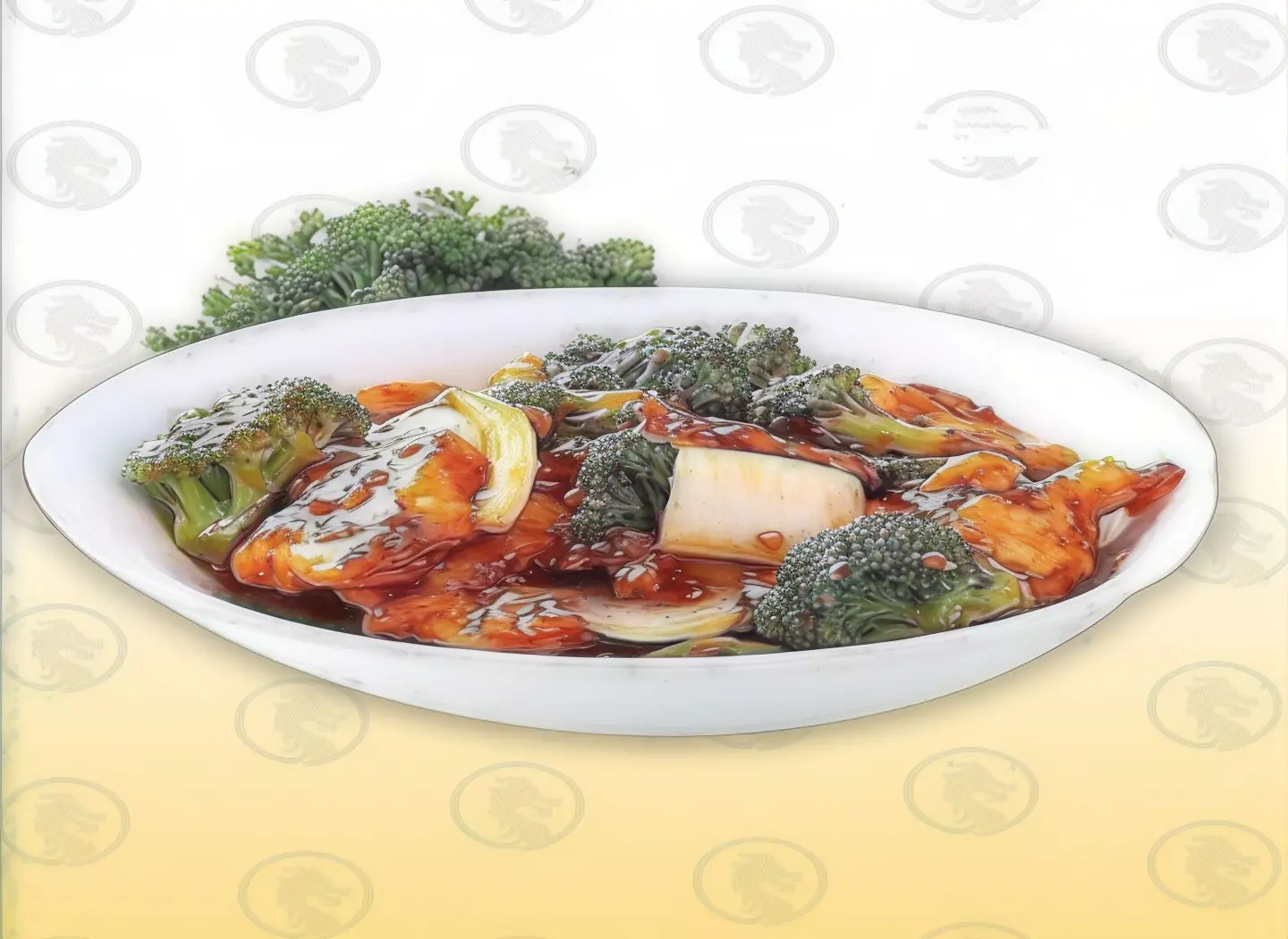 دجاج بالبروكلي