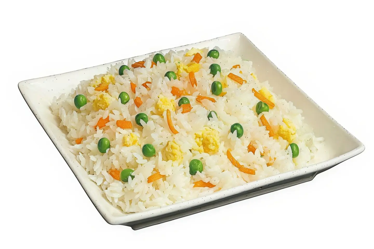 أرز مقلي مع البيض والخضار