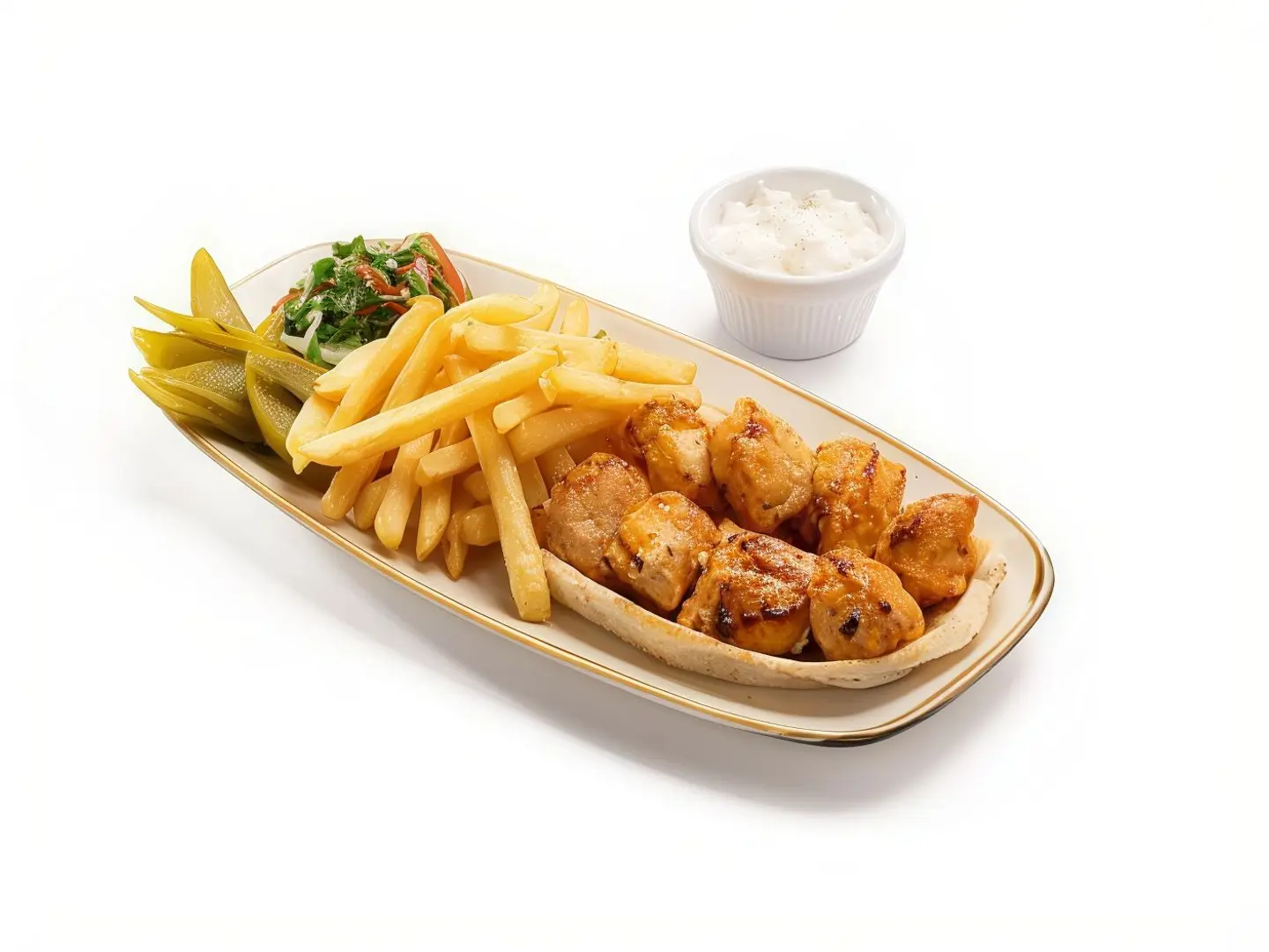 Shish Tawook Plate