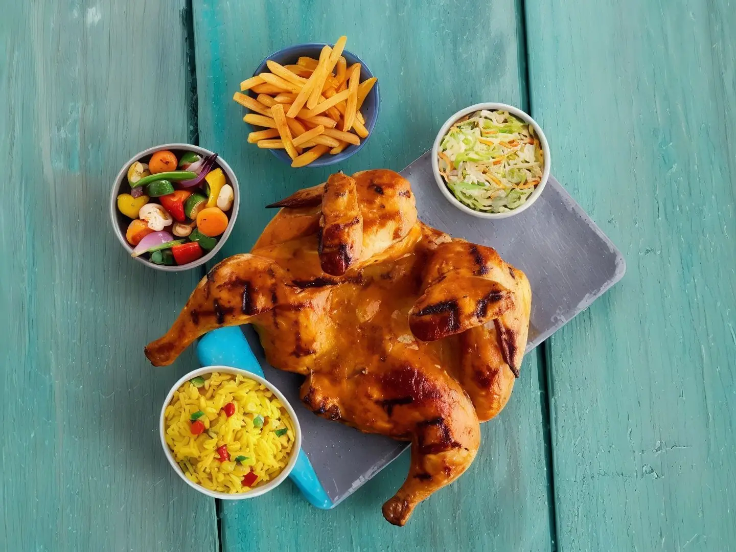 Full Platter With 4 Regular Sides