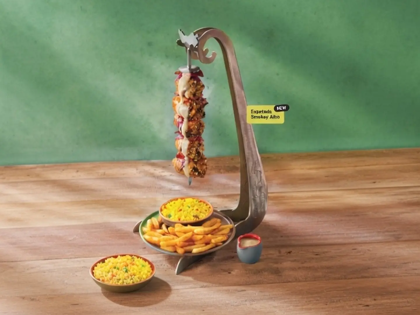 Espetada Smokey Alho + 2 Regular Sides