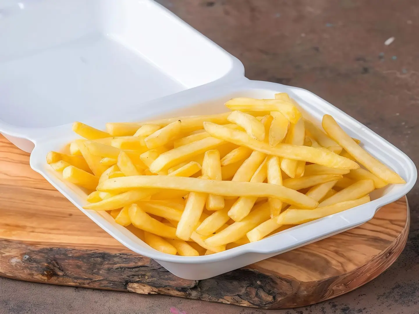 Large Fries Plate No Cheese
