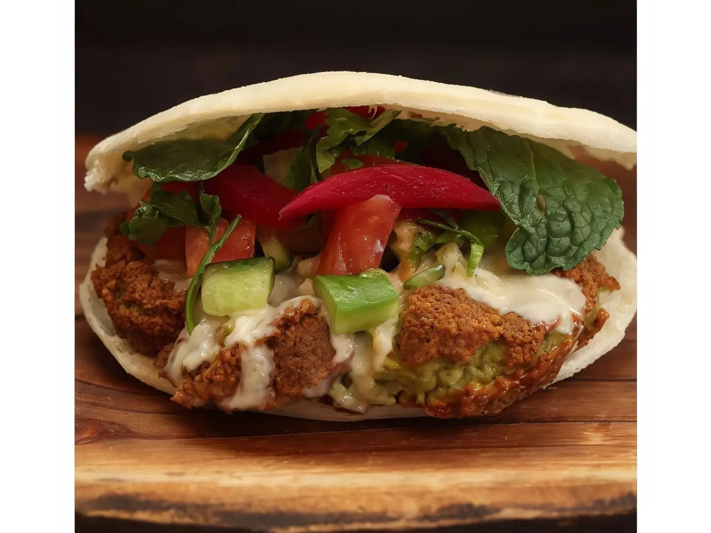 Super Falafel Sandwich