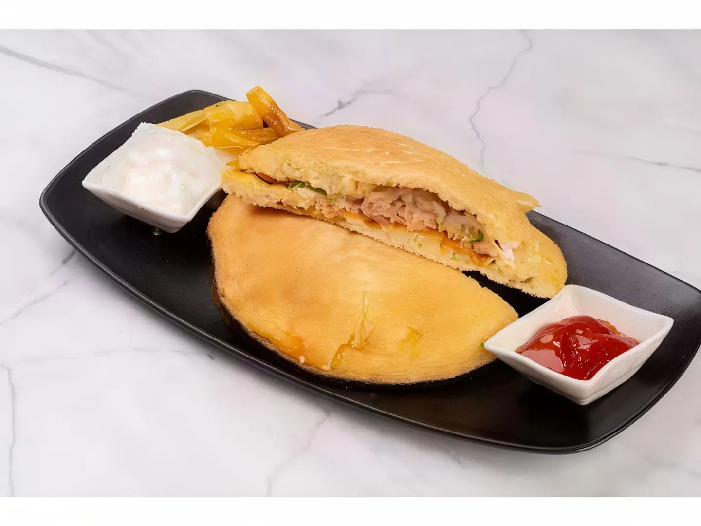 Tuna With Eggs Sandwich