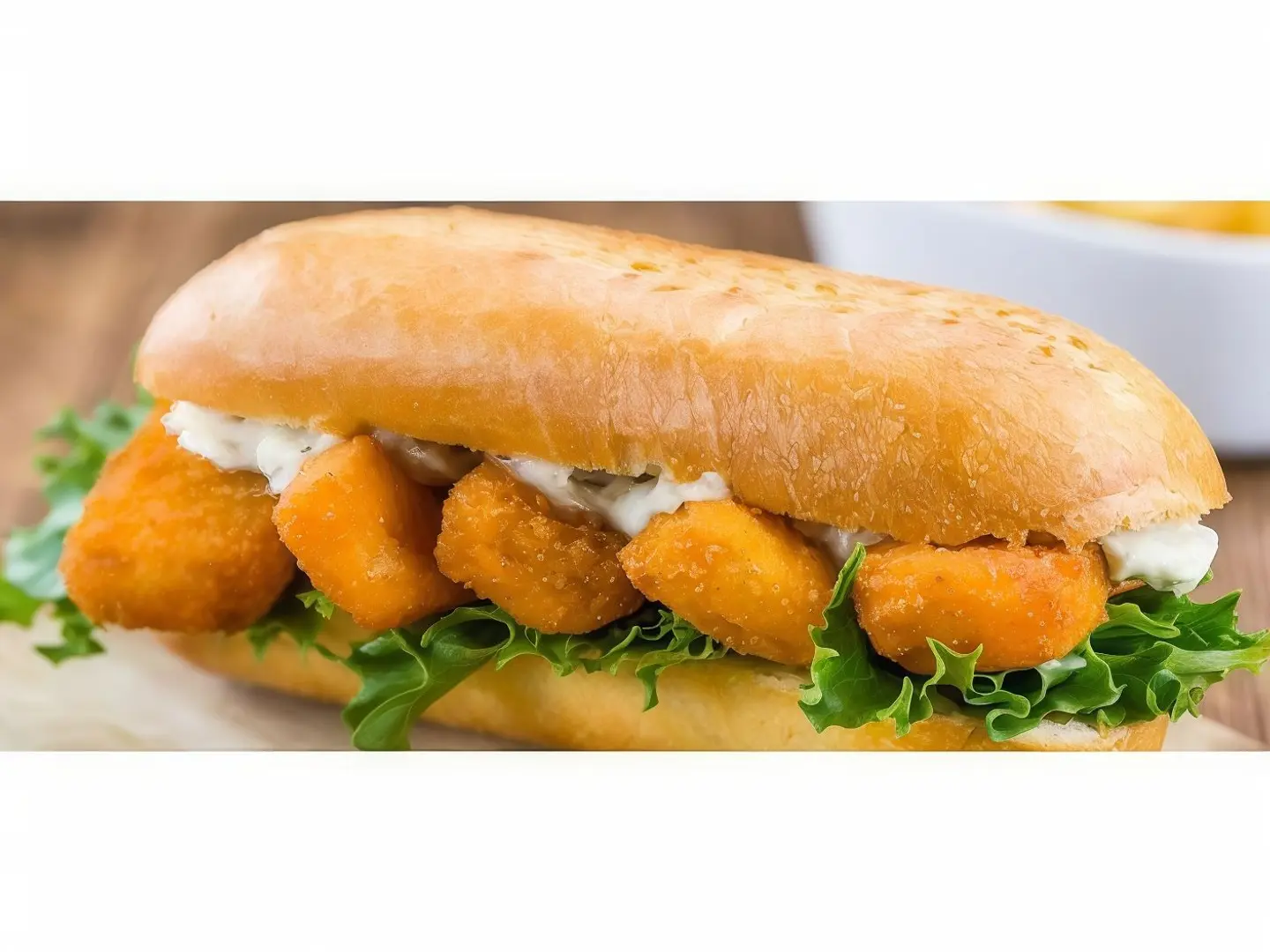 ساندوتش سمك