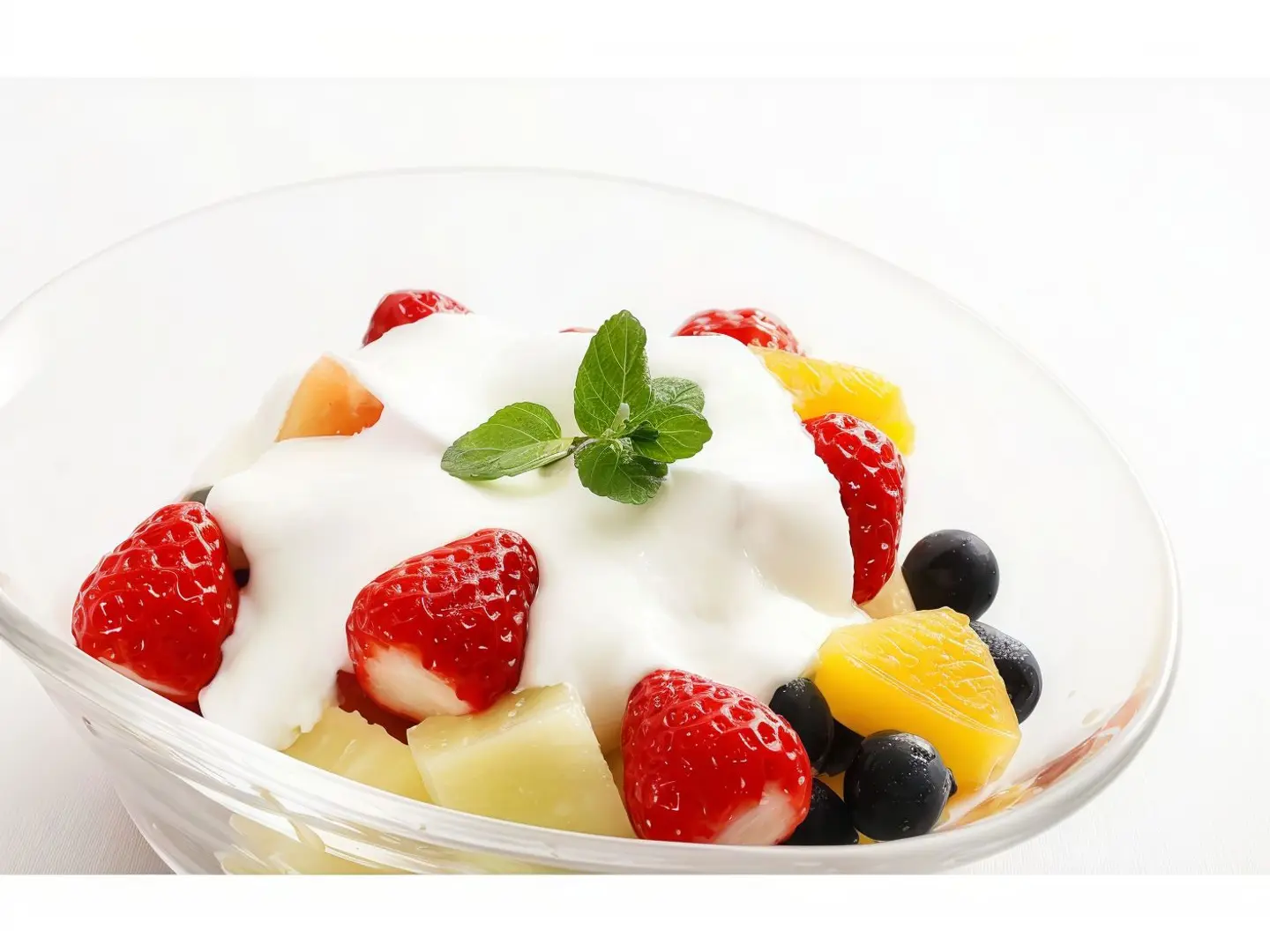 Salad With Clotted Cream - Small