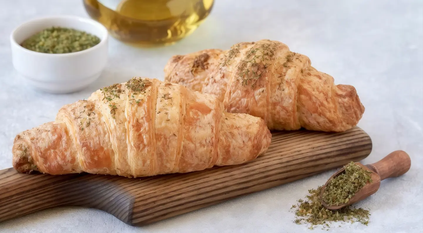 كرواسون زعتر وجبنة