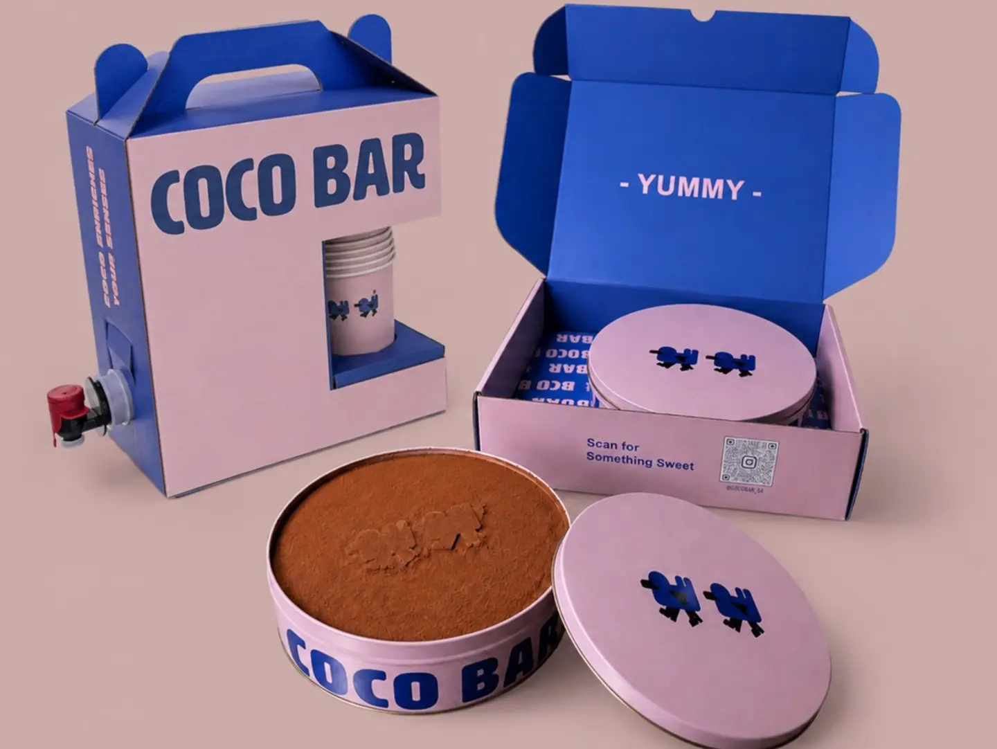 Tiramisu Box With Coffee Box