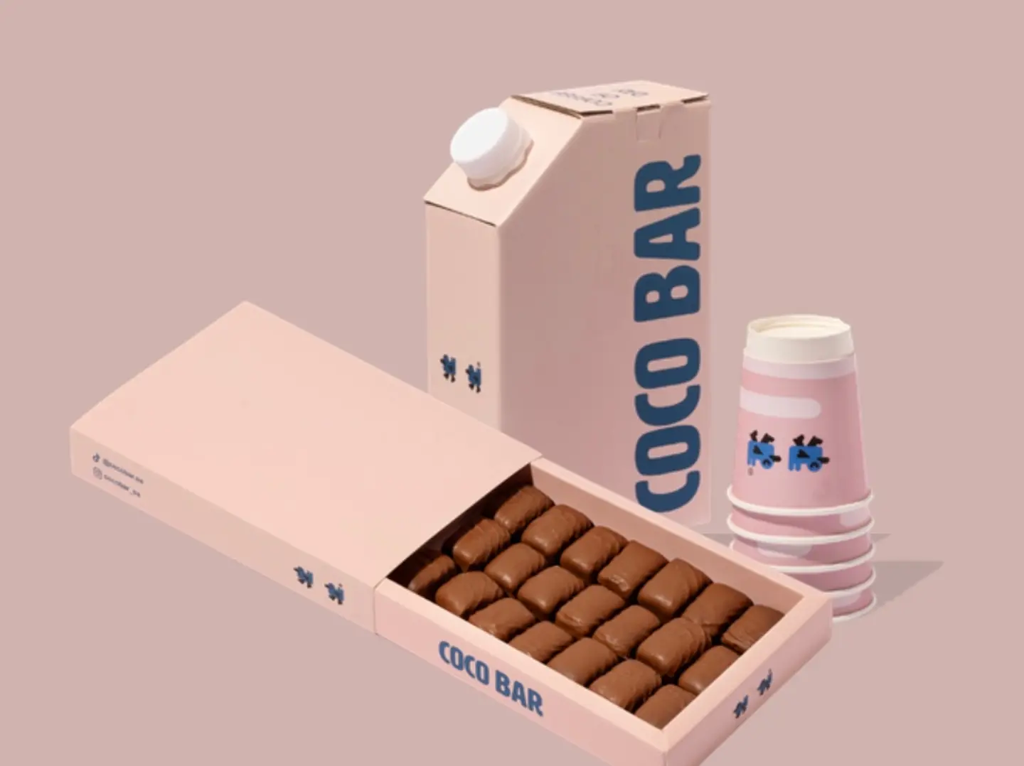 Large Bites Box With Coffee Box