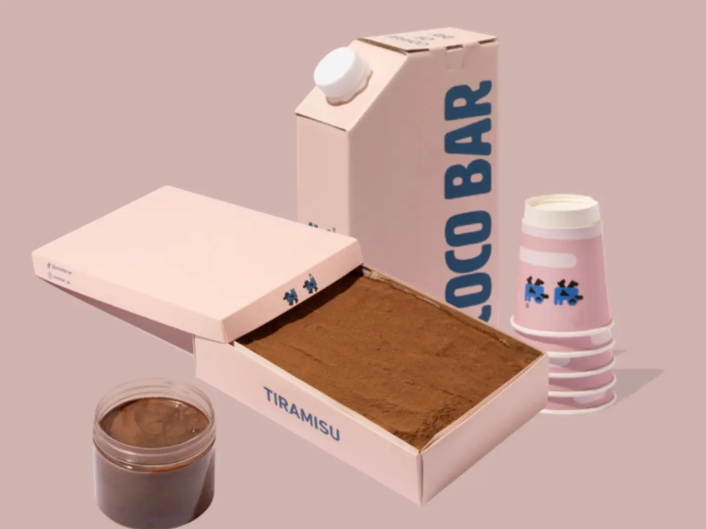 Tiramisu Box With Coffee Box
