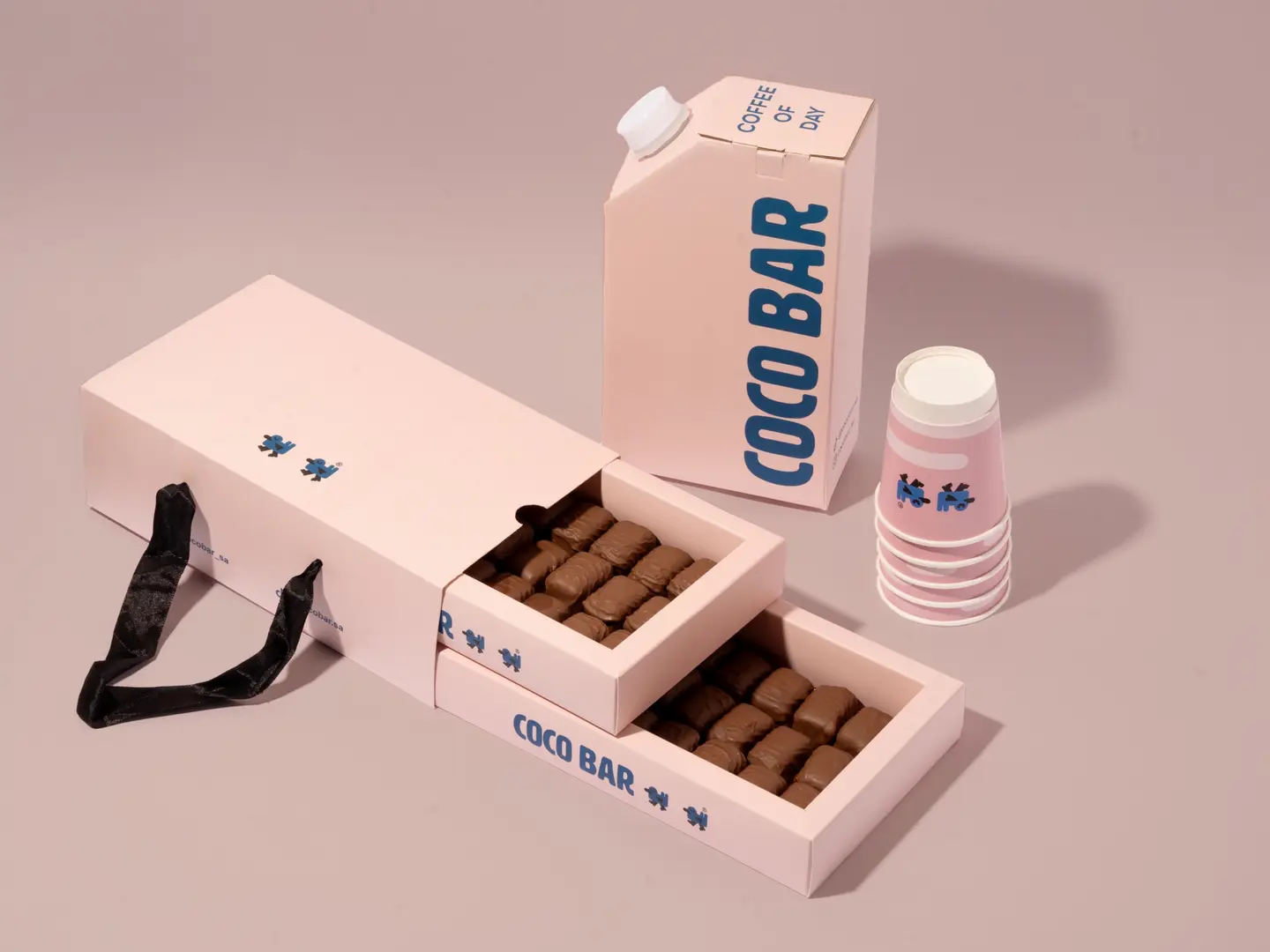 Double Box With Coffee Box