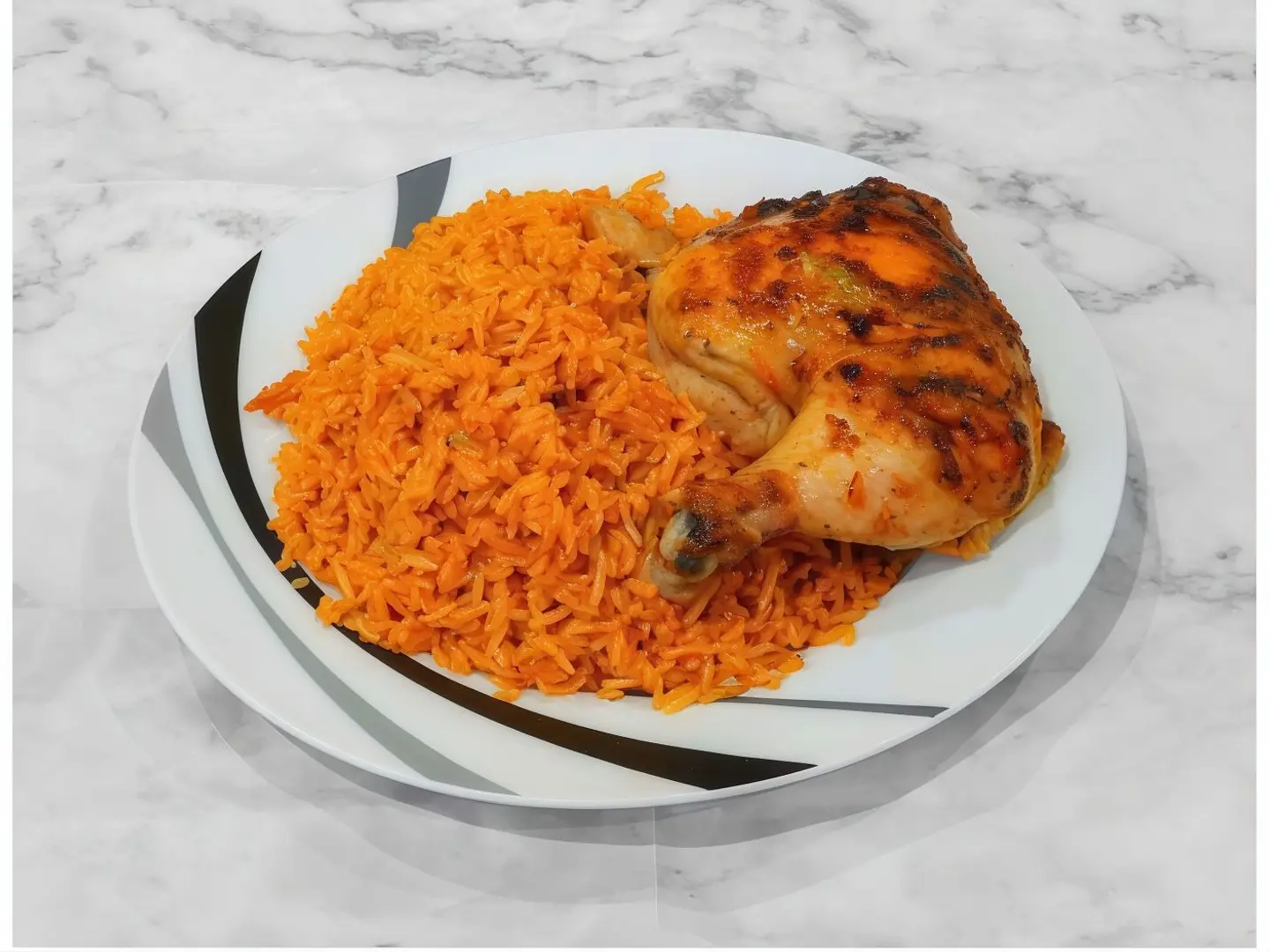 Quarter Mandi Chicken With Rice