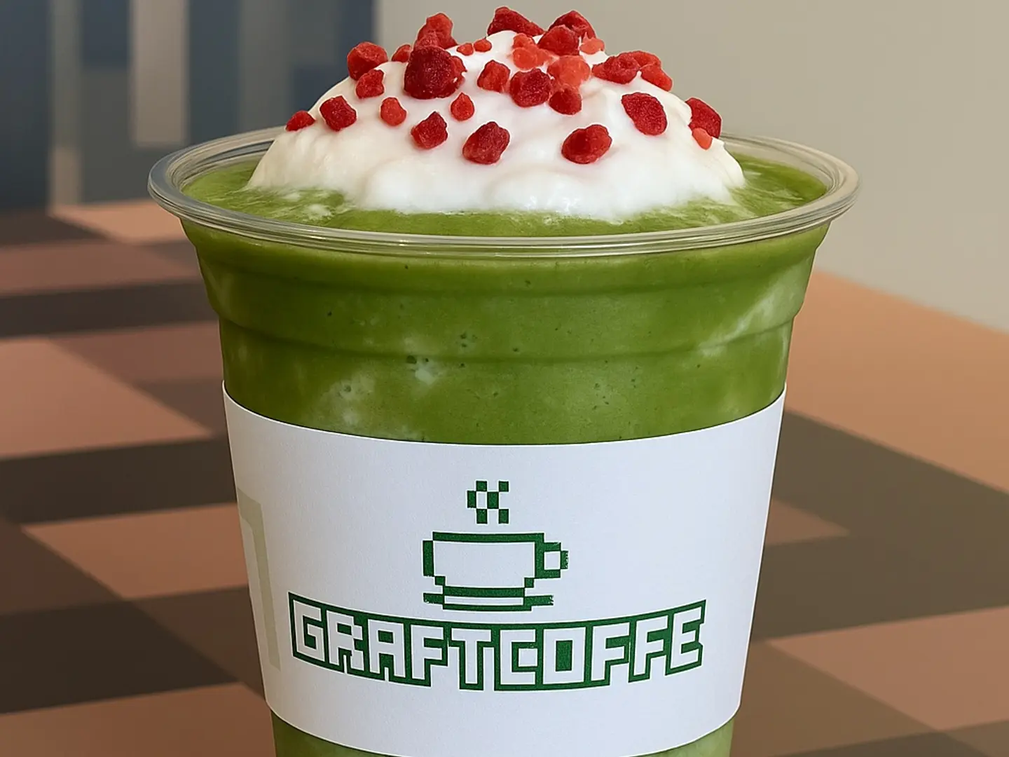 ماتشا فراولة