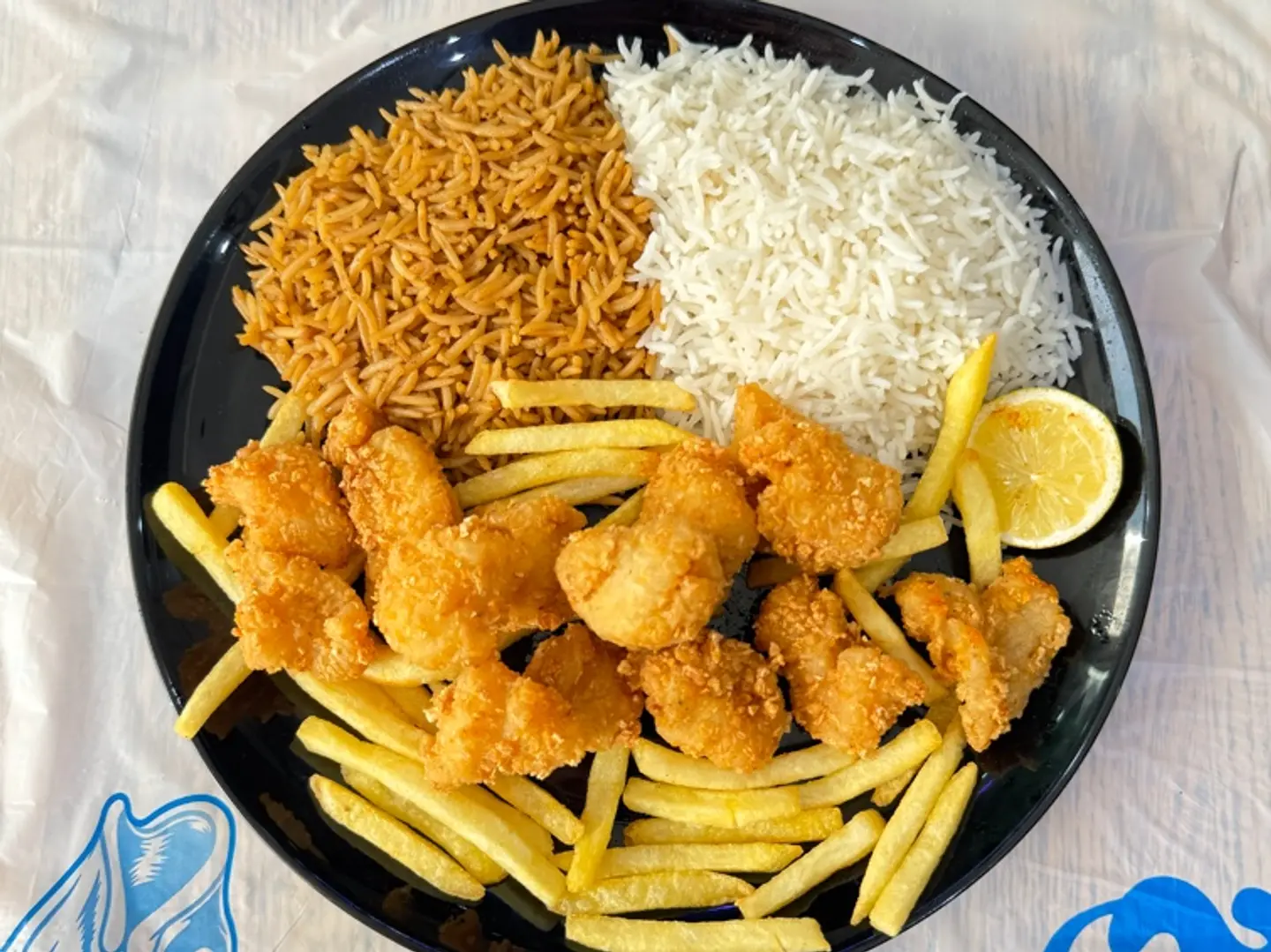 وجبة فيليه مع أرز مشكل